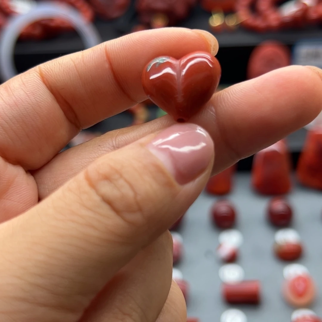 止***一南红玛瑙未镶嵌配饰