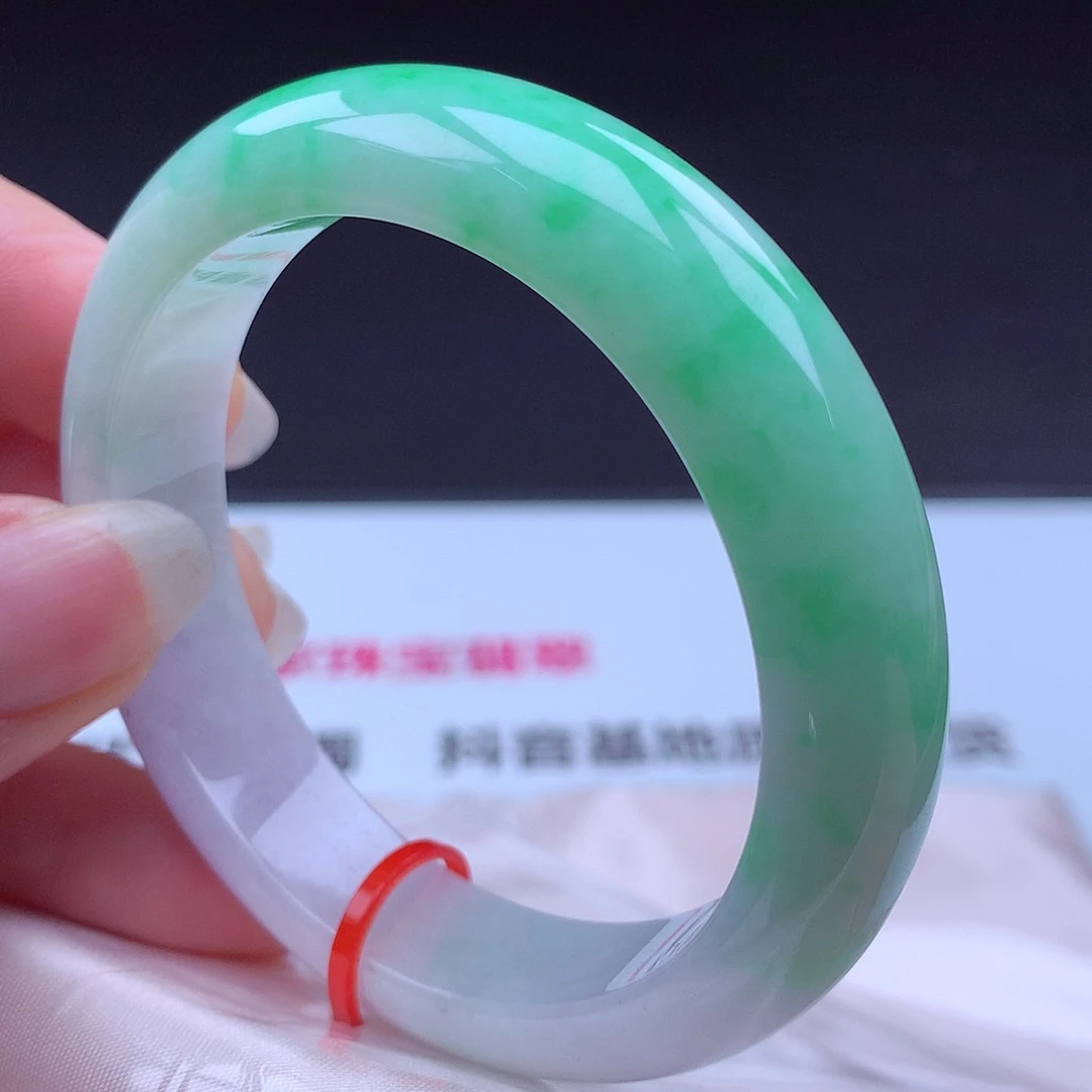 未镶嵌手镯翡翠手镯002075