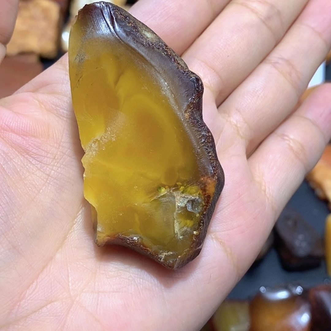 定制琥珀蜜蜡原石