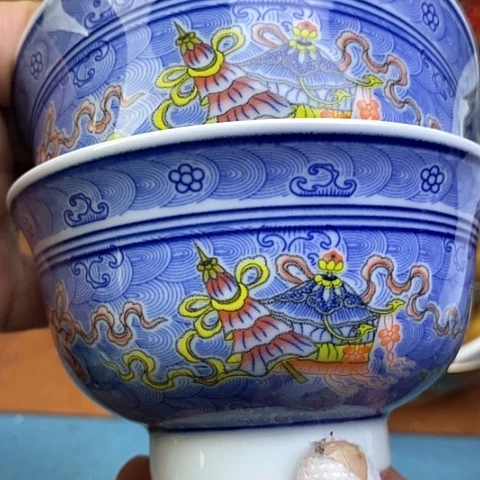景德镇陶瓷藏式茶碗