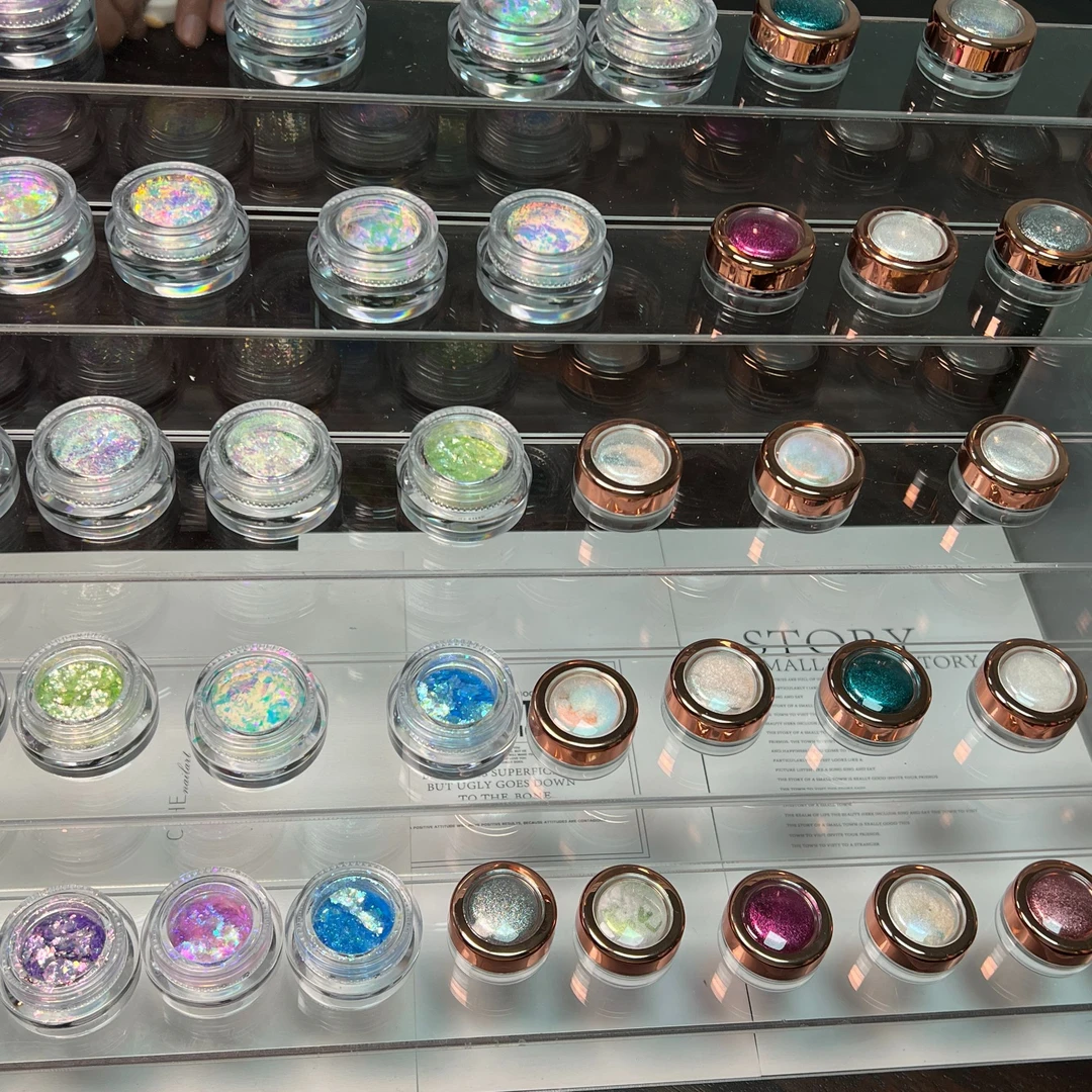 仙粉美甲闪粉极光欧泊粉浮力爆闪流行色