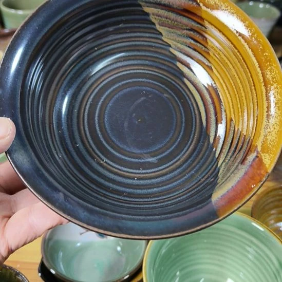 瓷片磁州窑五厂盘碗壶杯有瑕疵