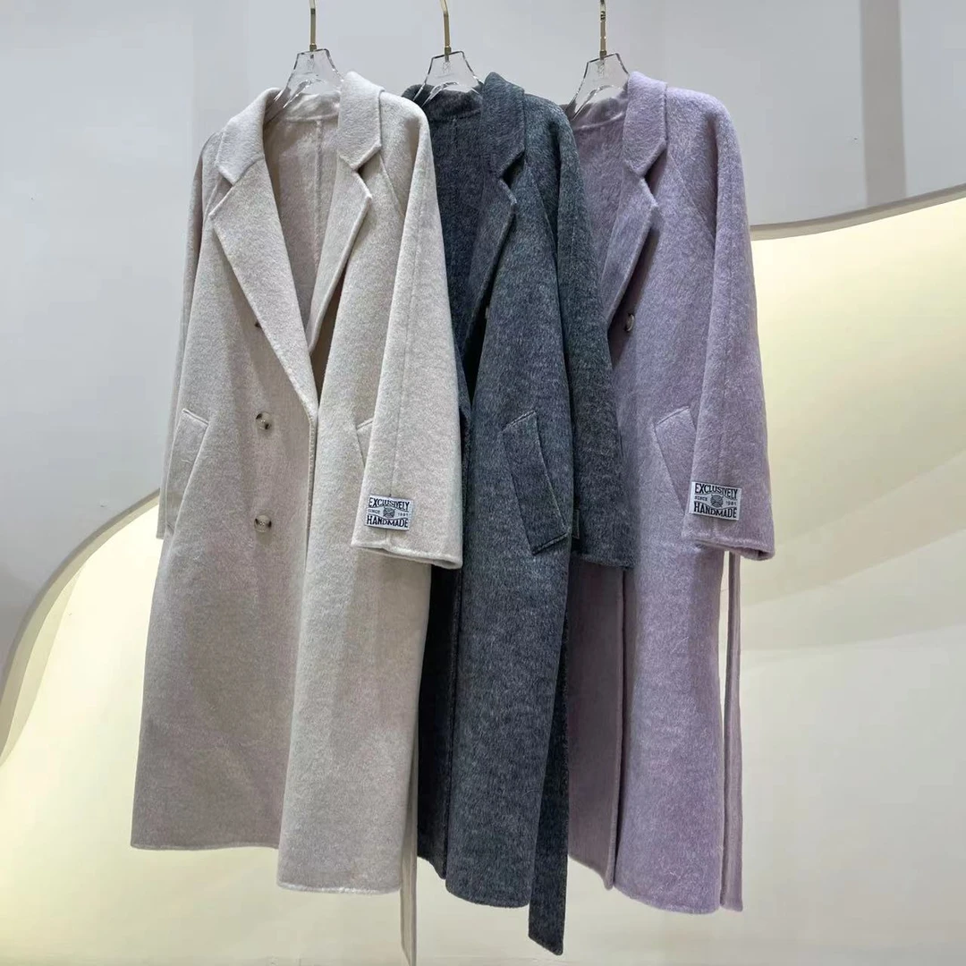 小琪双面毛呢春秋冬大衣001-050