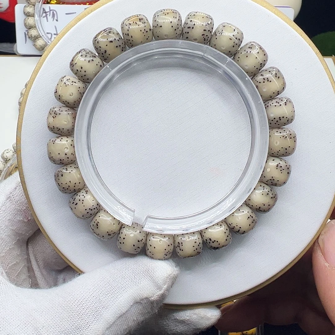 星月菩提手串骨瓷白10✖️9通体月朗星稀