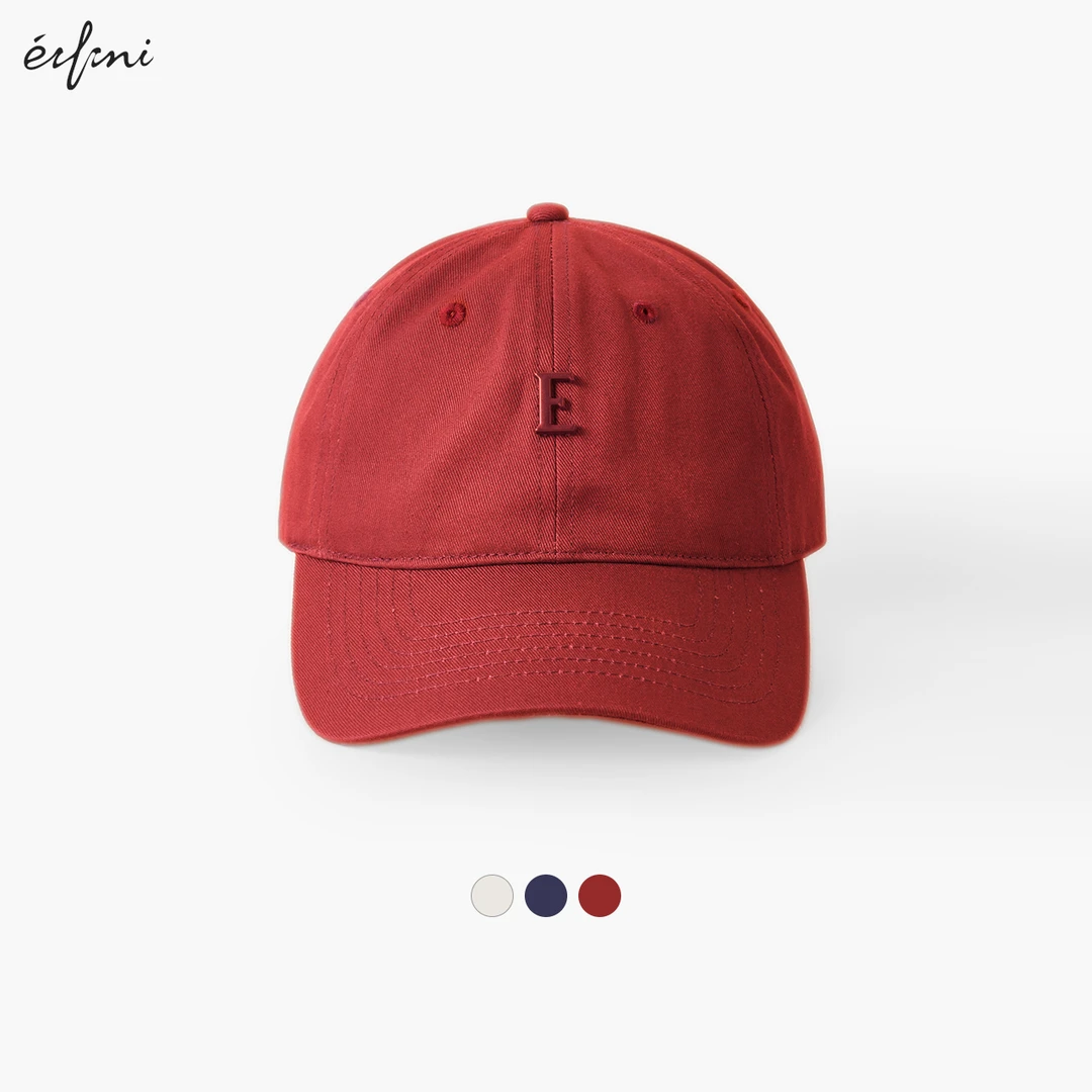 伊芙丽简约时尚字母刺绣棒球帽百搭帽子男女同款1F59Z0011