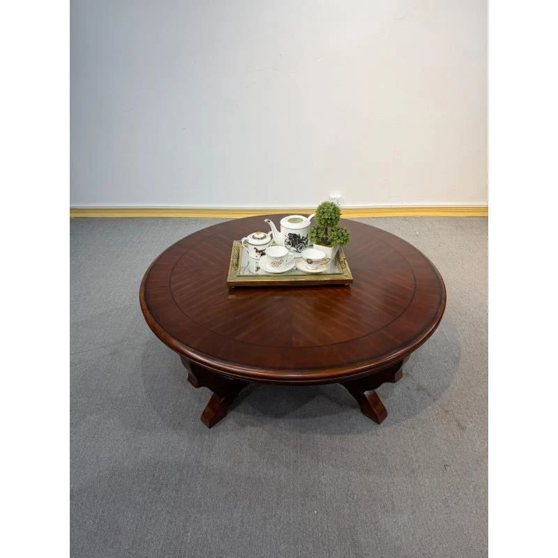 354圆茶几 1200*1200*510 美式简约客厅轻奢