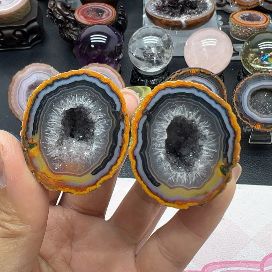 玛瑙/玉髓未镶嵌摆件