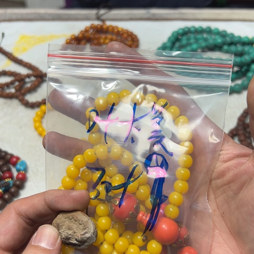 泥塑叶***美叶太美珠子珠子珠子