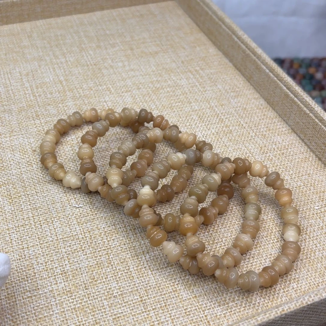 菩提根/象牙果吊坠12水磨原生态奶咖葫芦福利一锅365