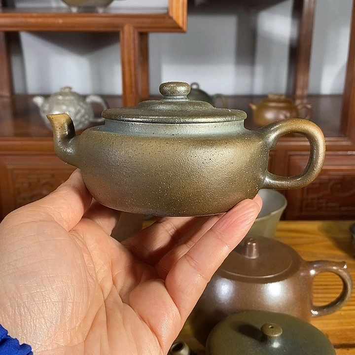 紫砂茶壶150cc旭帽 降坡泥