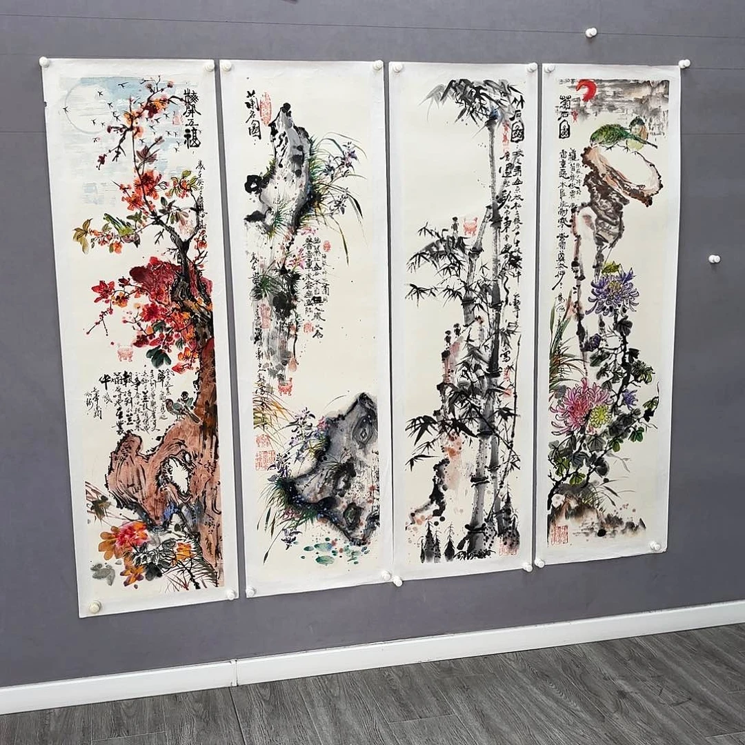 国画亲笔手绘原创