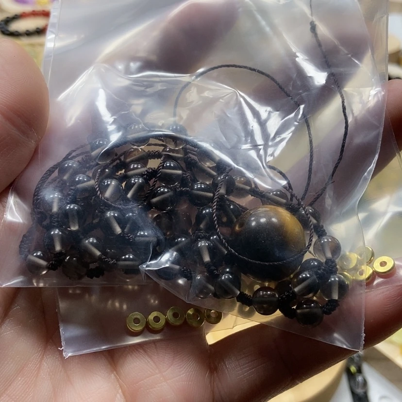 【闪购商品】黑曜岩手链未镶嵌慧**苍