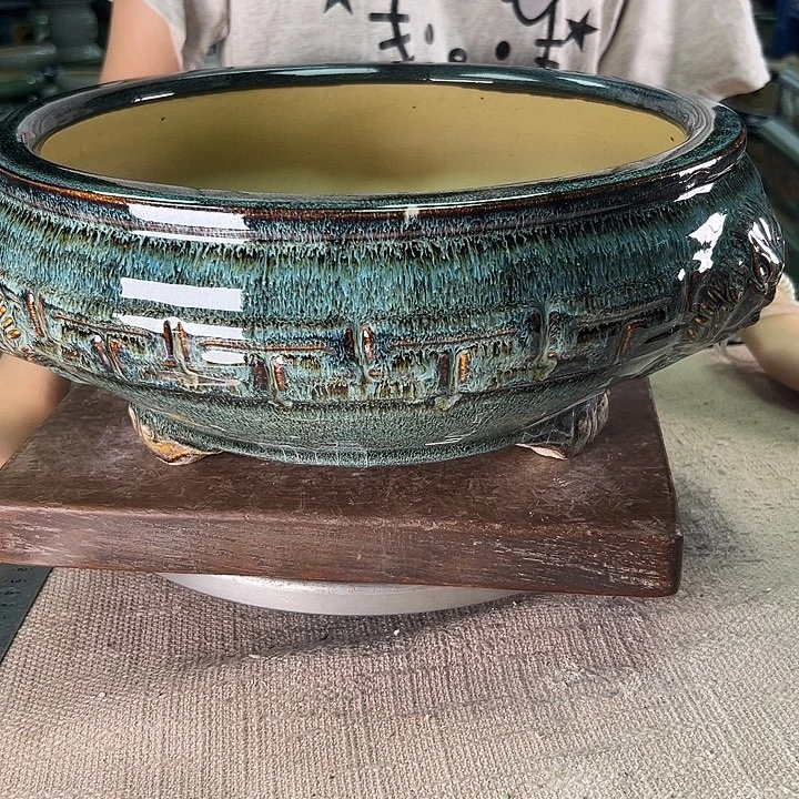 泳坤堂石湾盆陶瓷
