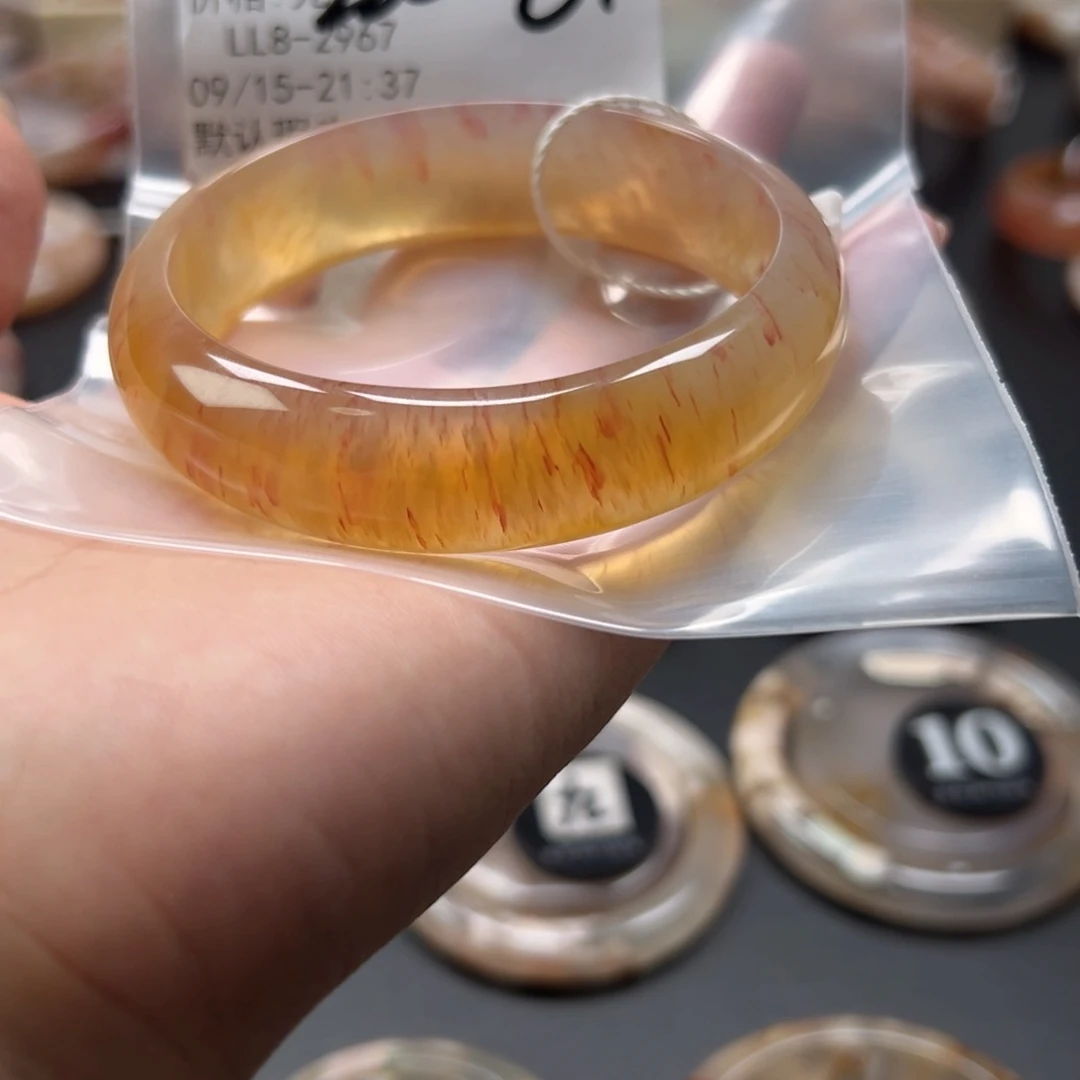 手镯玛瑙/玉髓未镶嵌简*