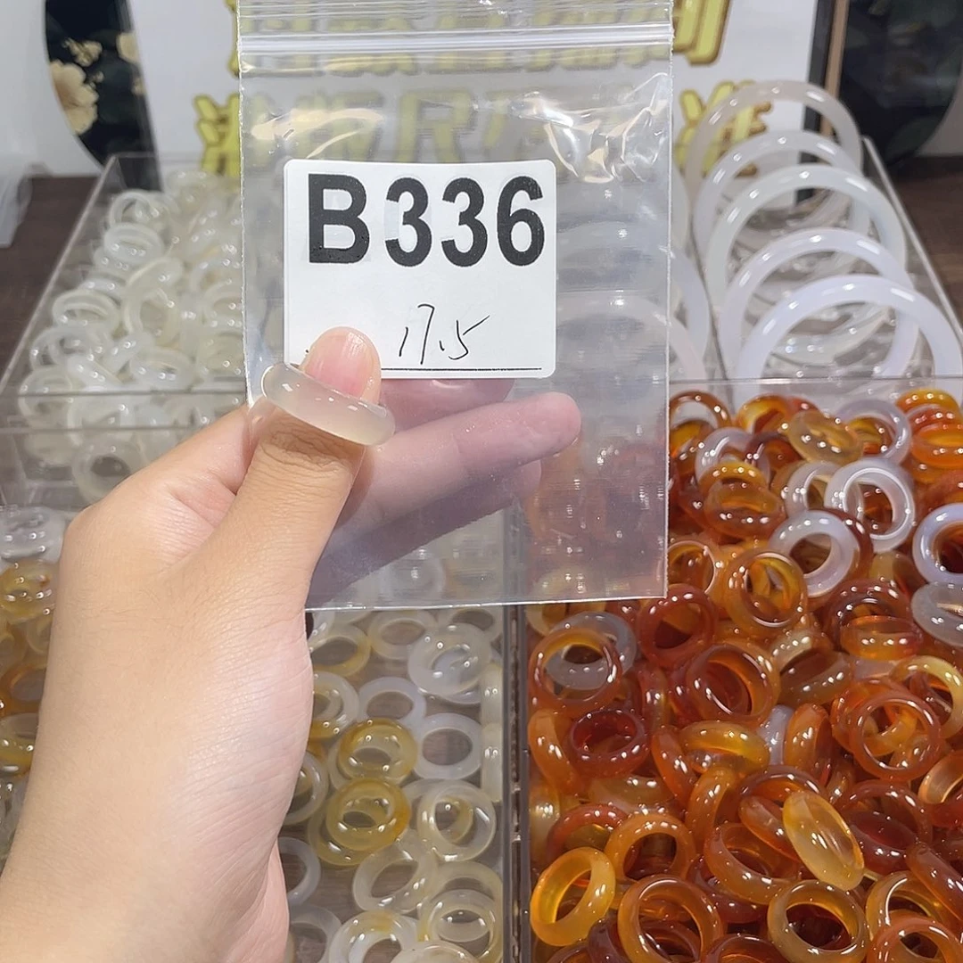 未镶嵌戒指玛瑙/玉髓336