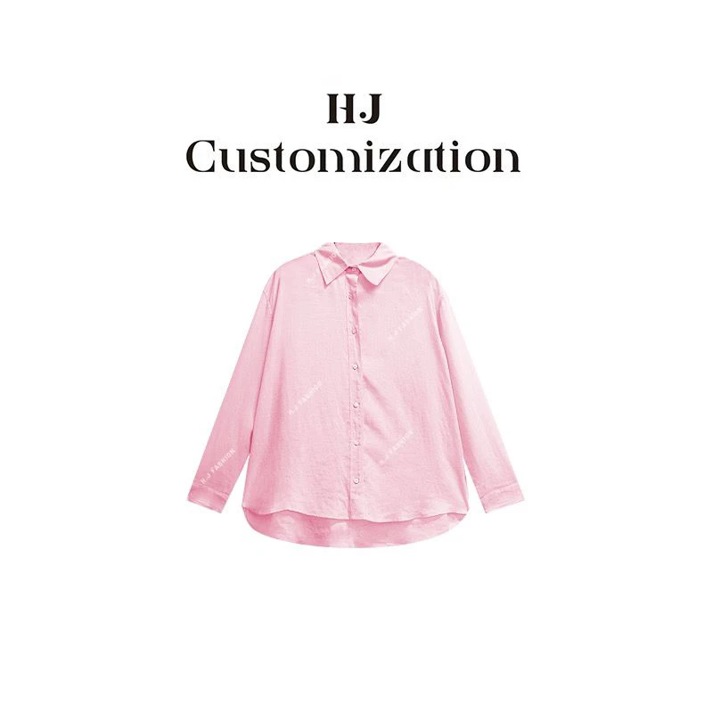 【 H·J 】“打破沉闷”减龄氛围感天丝苎麻长袖衬衫0522