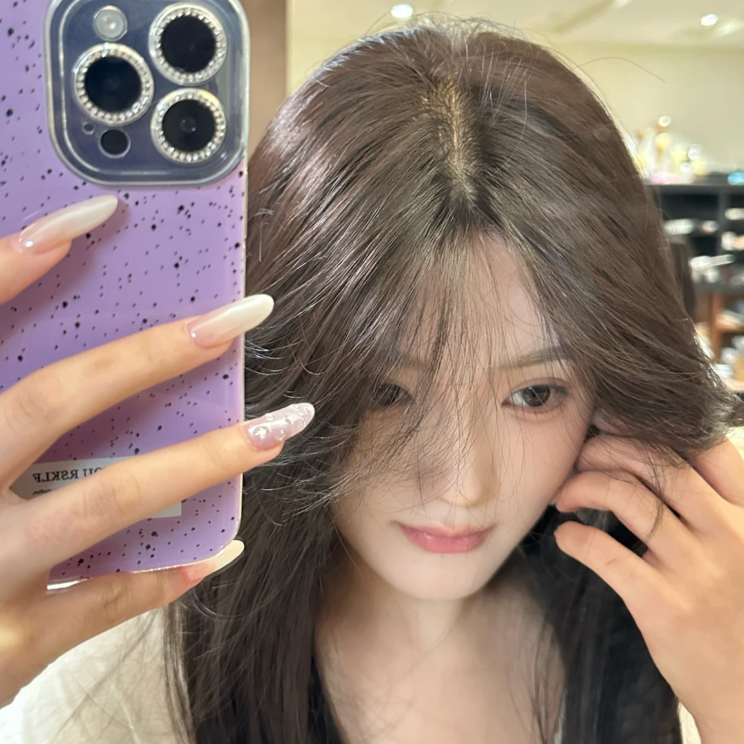 《赫本》仿递针头皮层次黑长直48cm