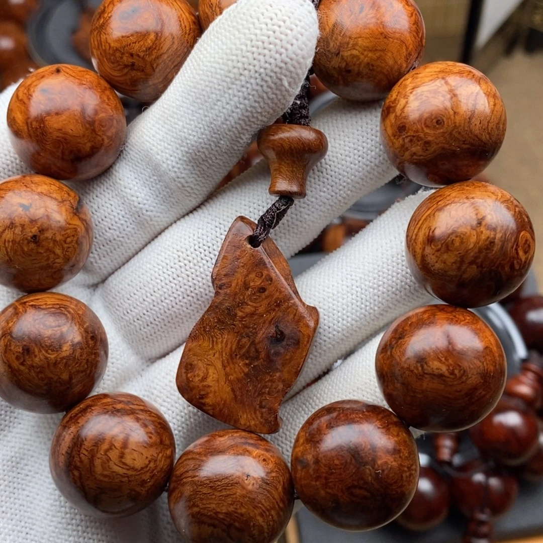 清***：黄花梨/降香黄檀手串