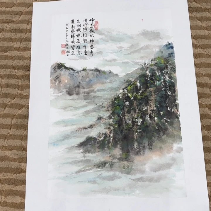 国画远**影花鸟等多种鸟类三开