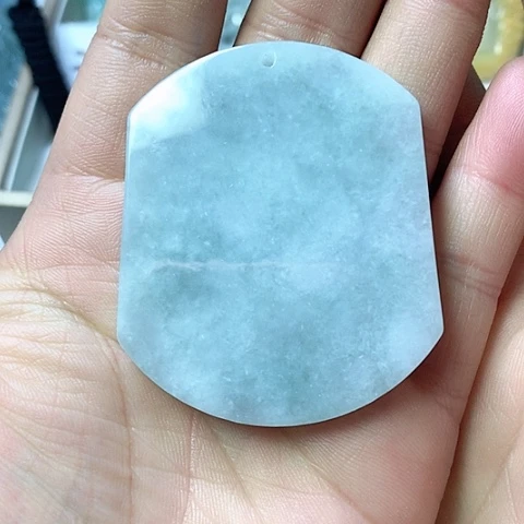 翡翠颈饰未镶嵌天然缅甸翡翠a货