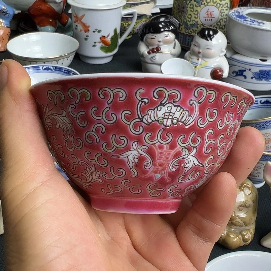 用***5杯景德镇陶瓷茶碗