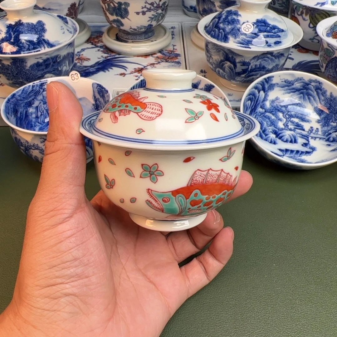 纯手工纯手绘茶具71