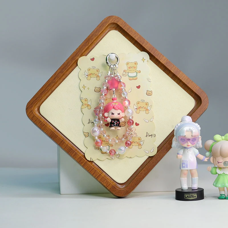 [直播福福】DIY手机链萌娃明款