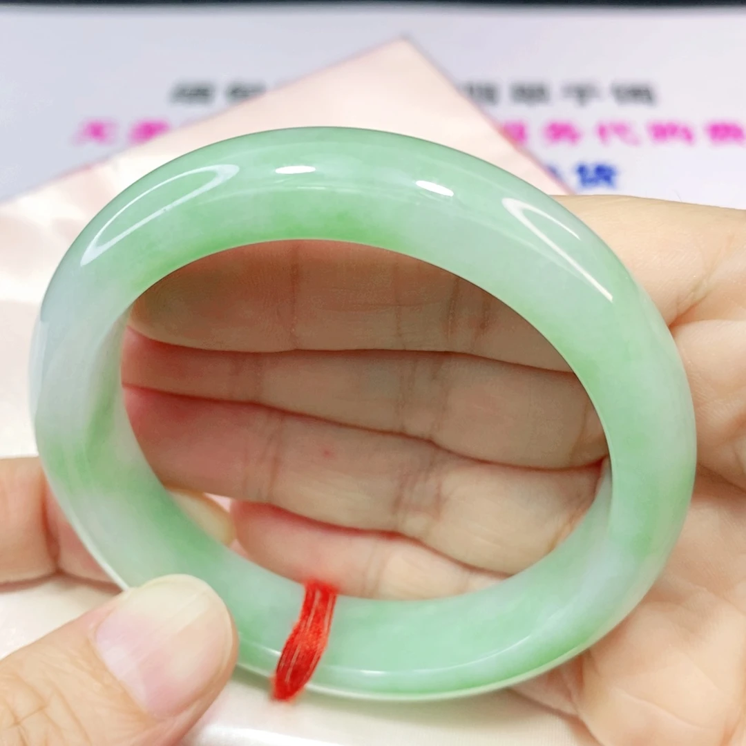 未镶嵌手镯翡翠N*56.2圈口正圈