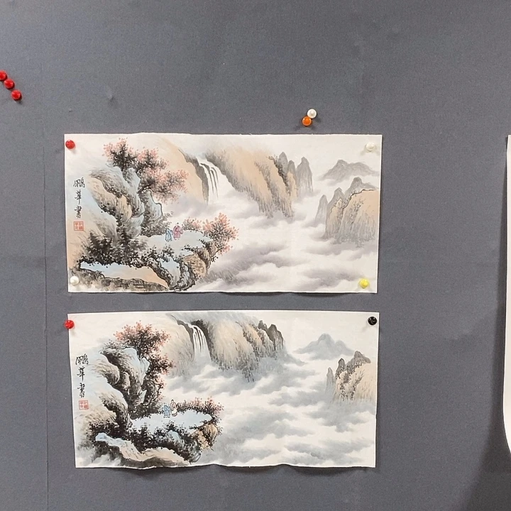 国画34/68杜鹏华手绘画芯