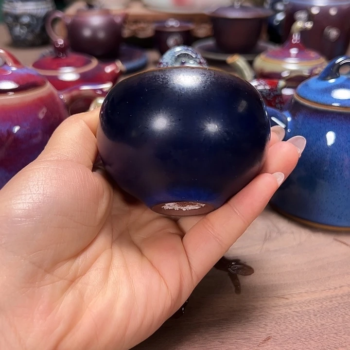 摆件云**榜钧瓷茶器摆件精品