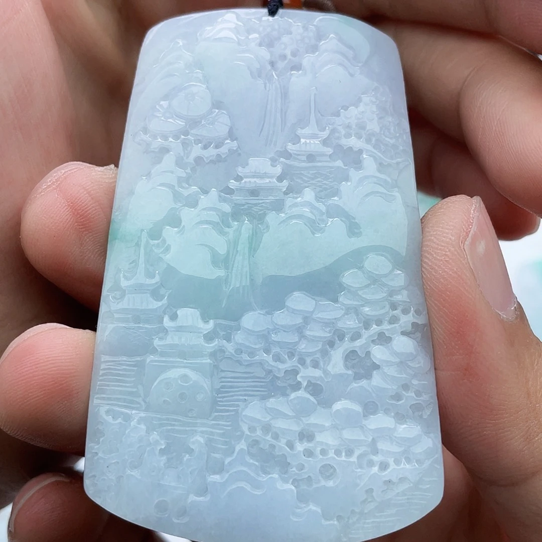 颈饰未镶嵌翡翠翡翠