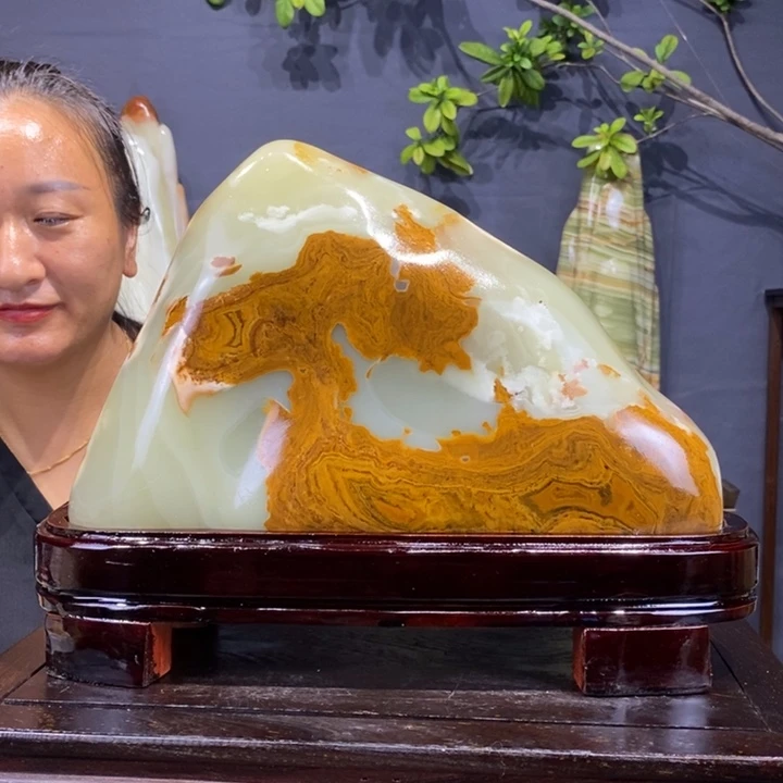 石材精品古青石摆件