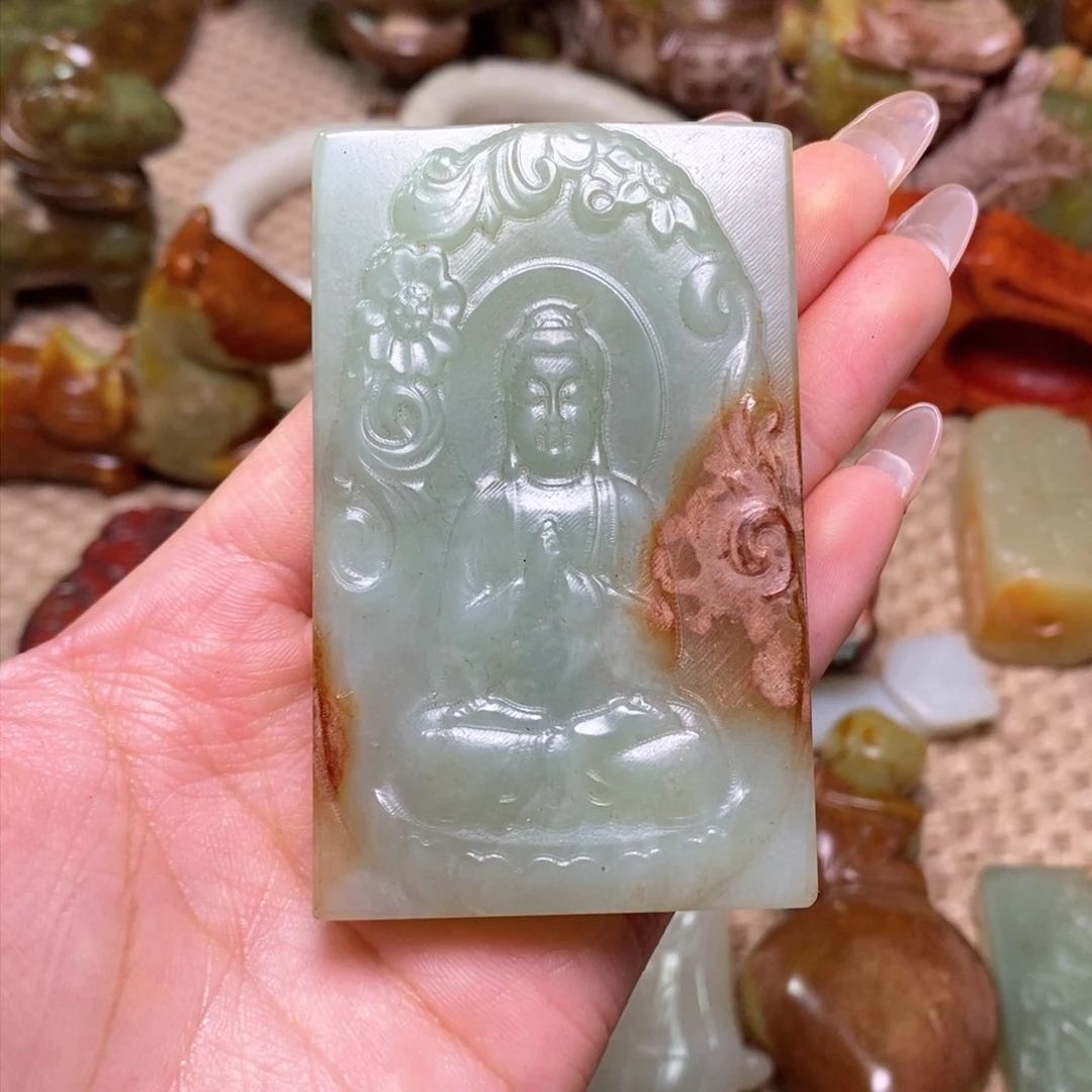 白玉菩提吊坠白玉菩提白玉菩提摆件