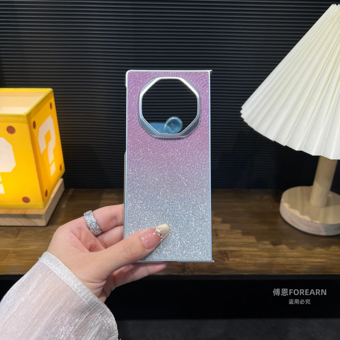 适用于华为matexts手机壳三折叠屏matext超薄xts保护套xt新款渐变