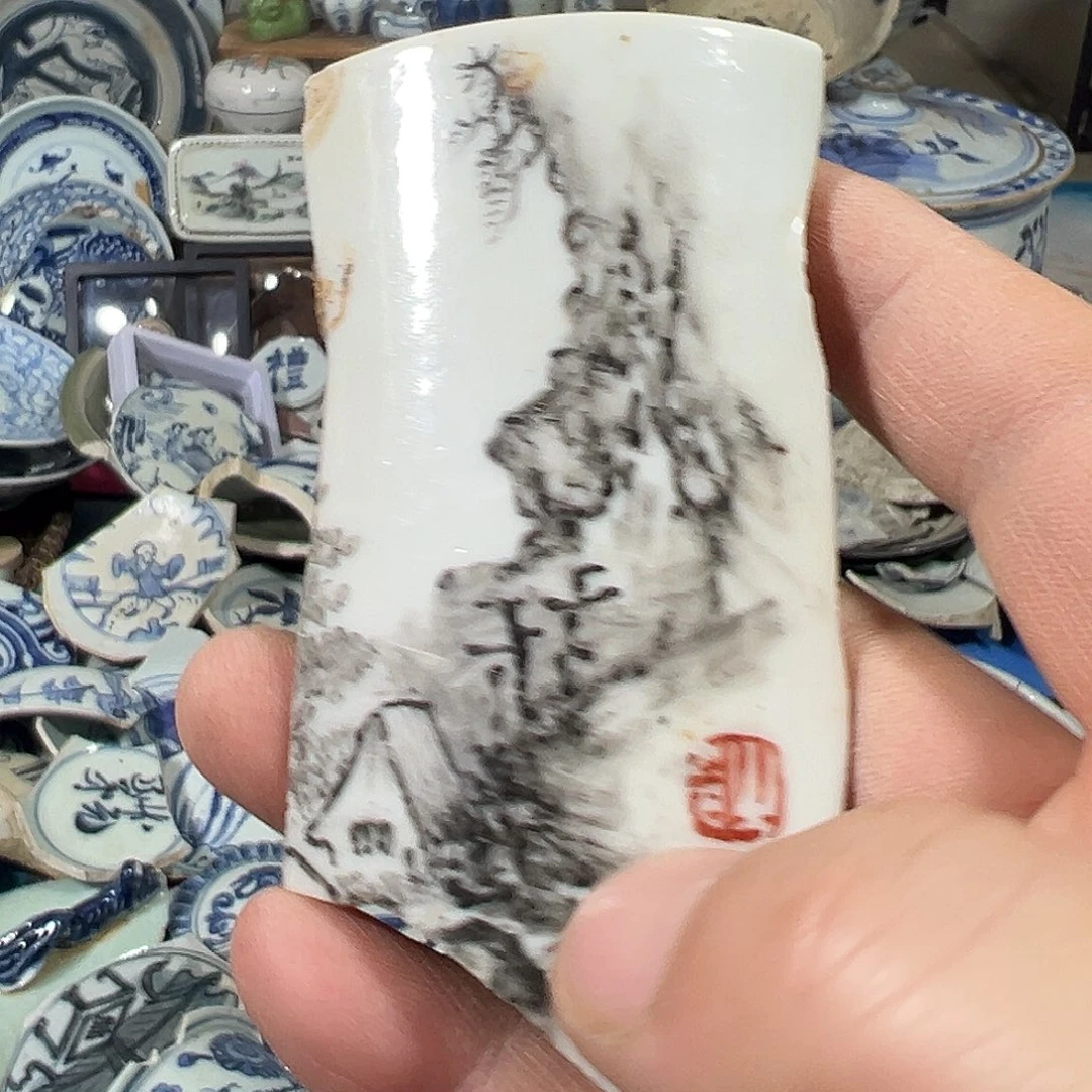 瓷片瓷片标本，全场包邮