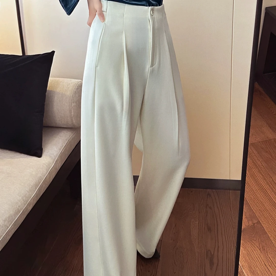 D51038南油高货直筒休闲裤