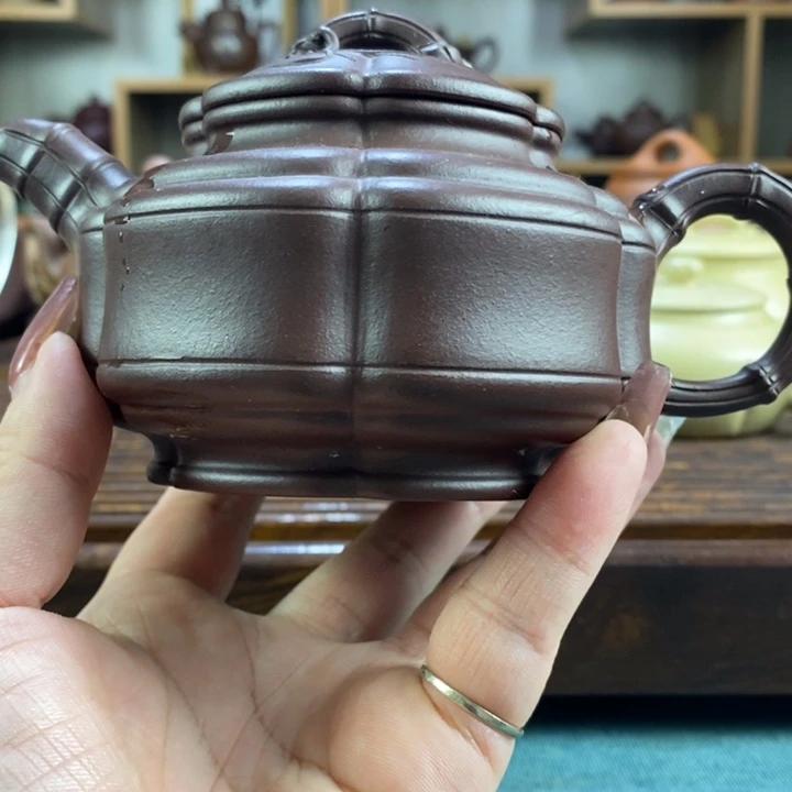 泉***咚茶壶紫砂原矿紫砂壶系列产品