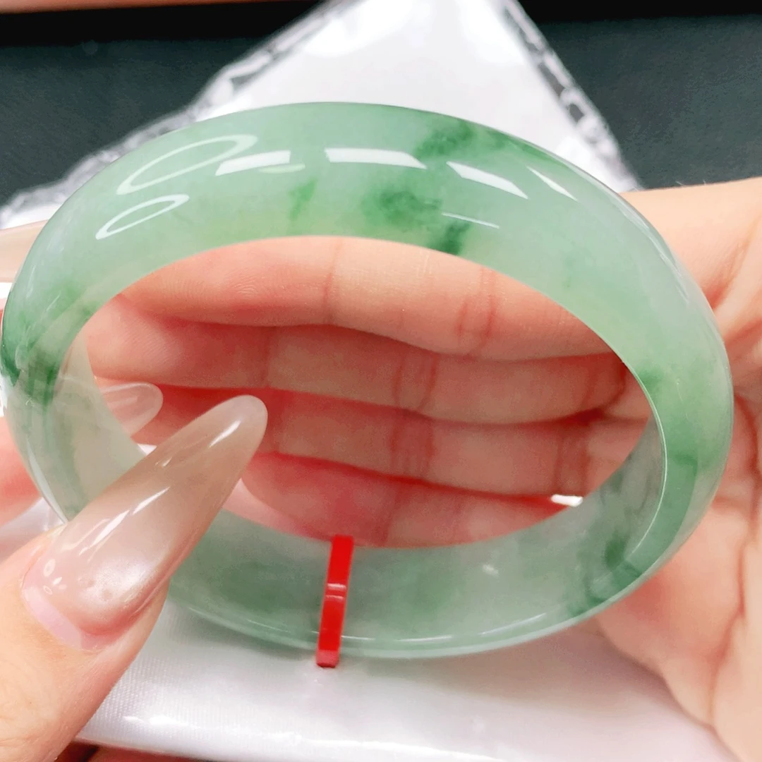 翡翠未镶嵌手镯59.60