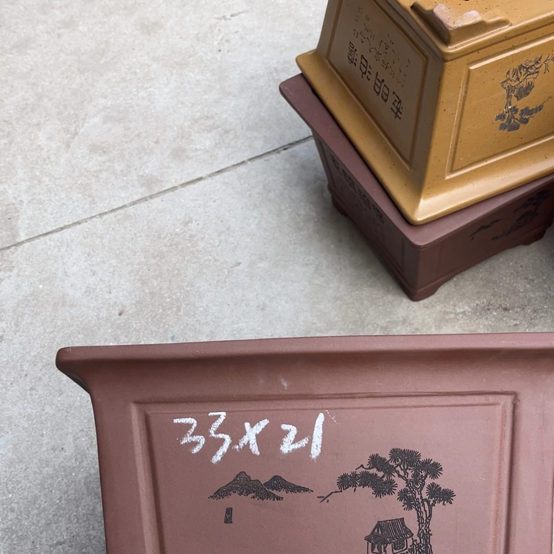 花盆紫砂盆景艺术