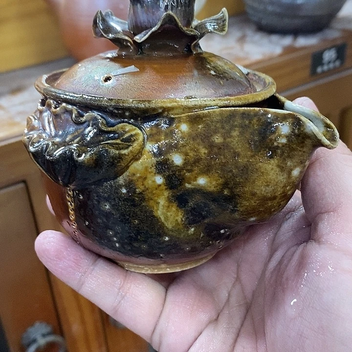 陶园柴烧，精品高货170瑕疵