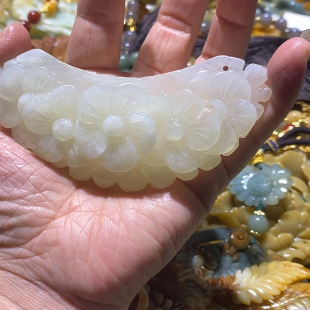 【闪购商品】岫玉毛衣链未镶嵌