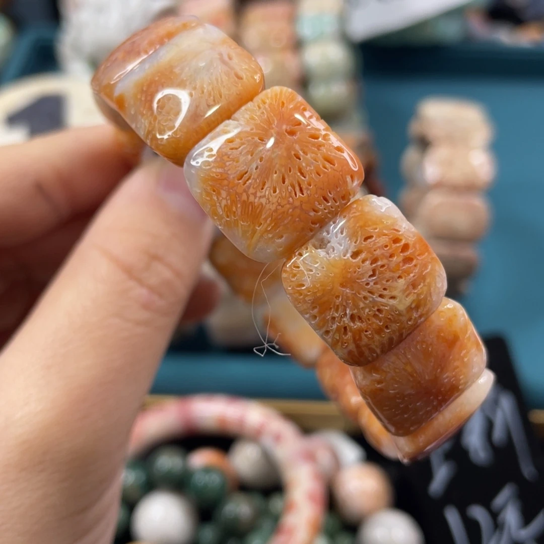 未镶嵌手镯硅化玉