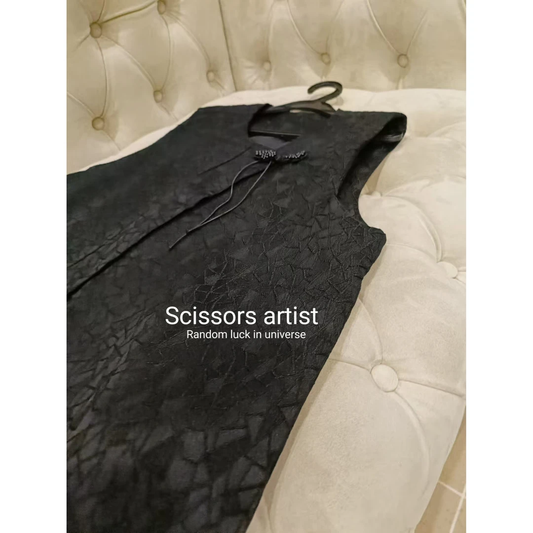 【Scissors artist】高端设计师走秀女装马甲2801