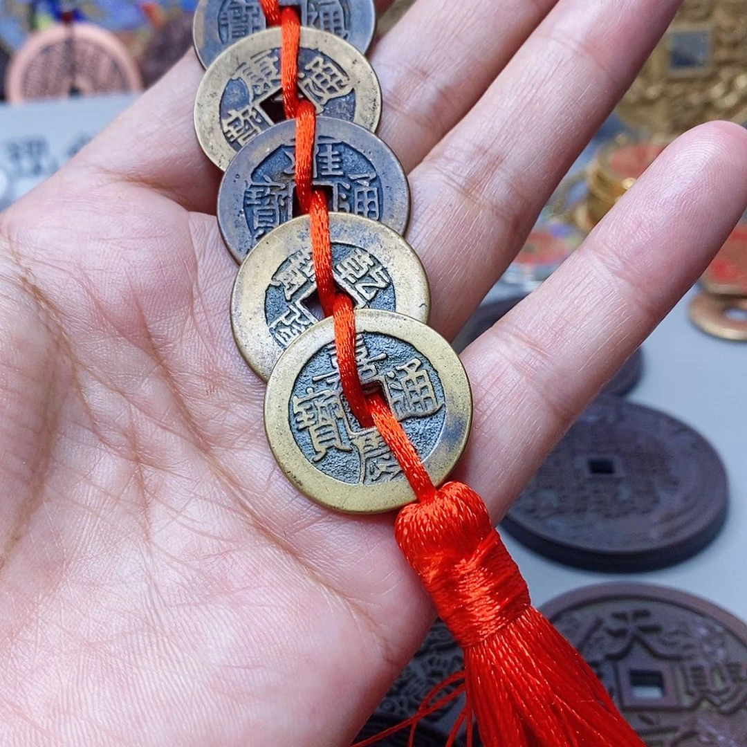铜现代仿制工艺文创铜币