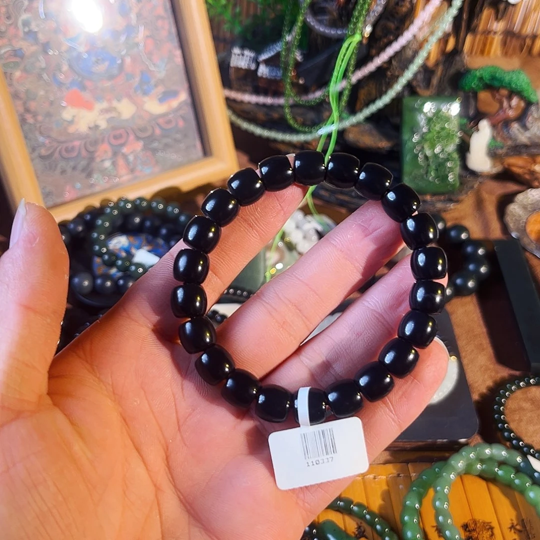 正****和田玉未镶嵌手链