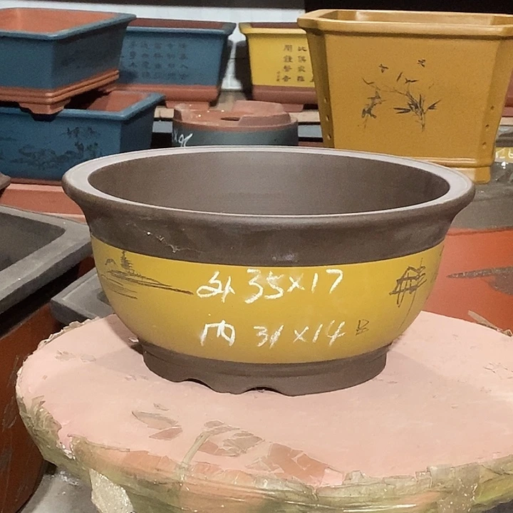 紫砂花盆花盆包邮
