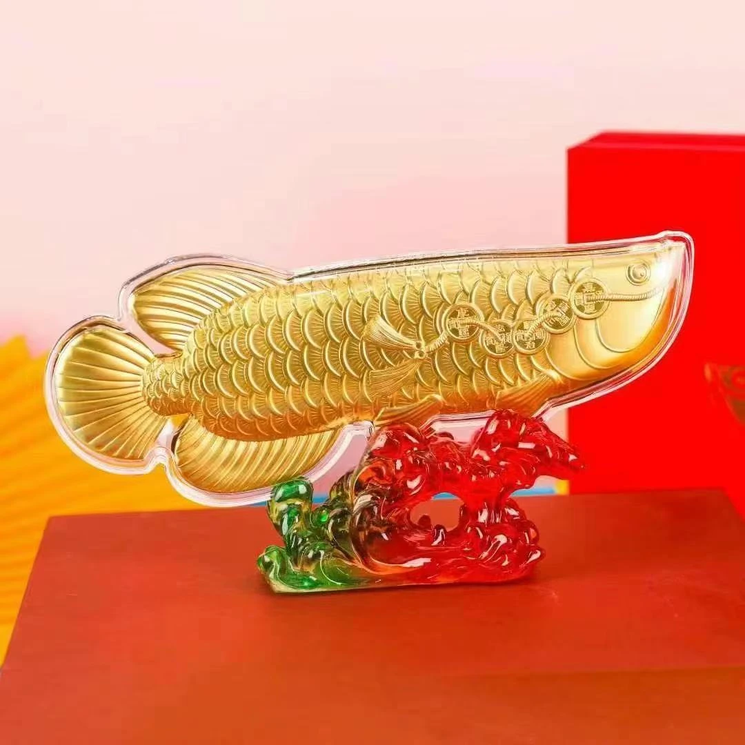 【冬雪生日补贴】聚宝招财富贵金龙鱼