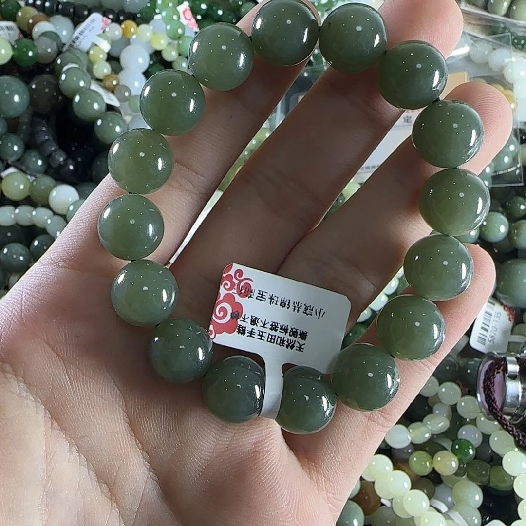 和田玉手链未镶嵌129