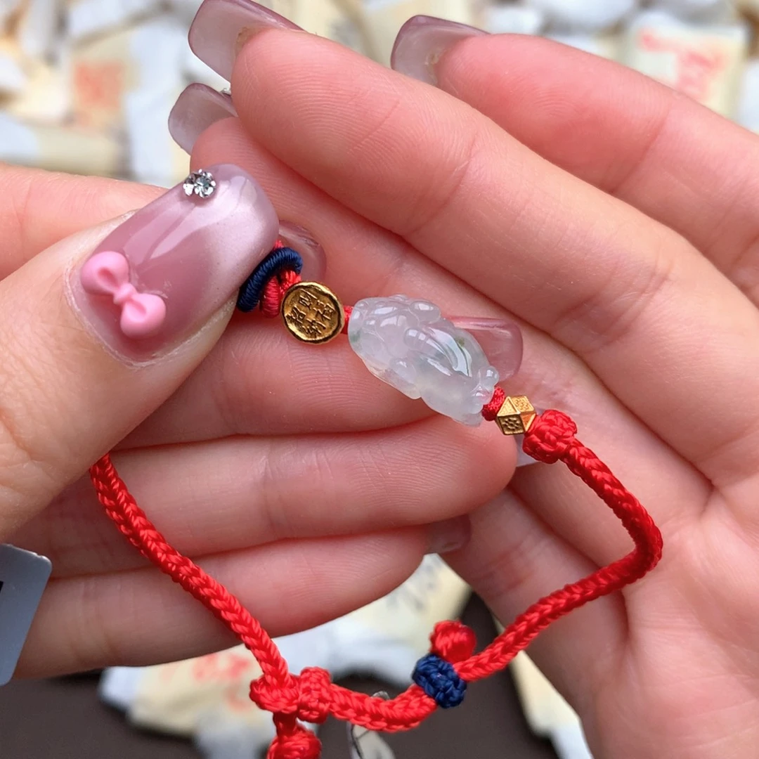 【闪购商品】翡翠手绳未镶嵌一
