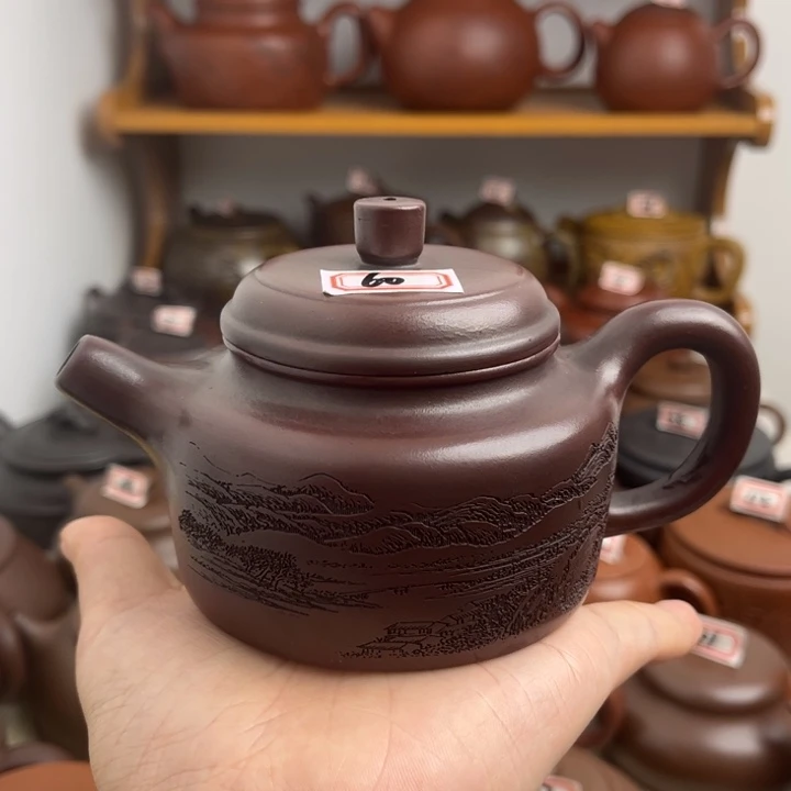 茶壶紫砂宜兴紫砂微瑕1